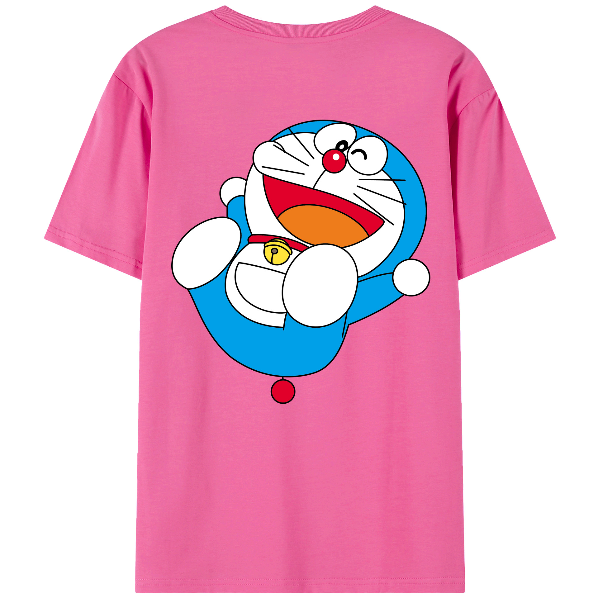 （画像用） ドラえもん Doraemon レディース半袖Tシャツ(バックプリント)